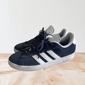 ADIDAS Men’s Blue White Suede Sneakers Size 13